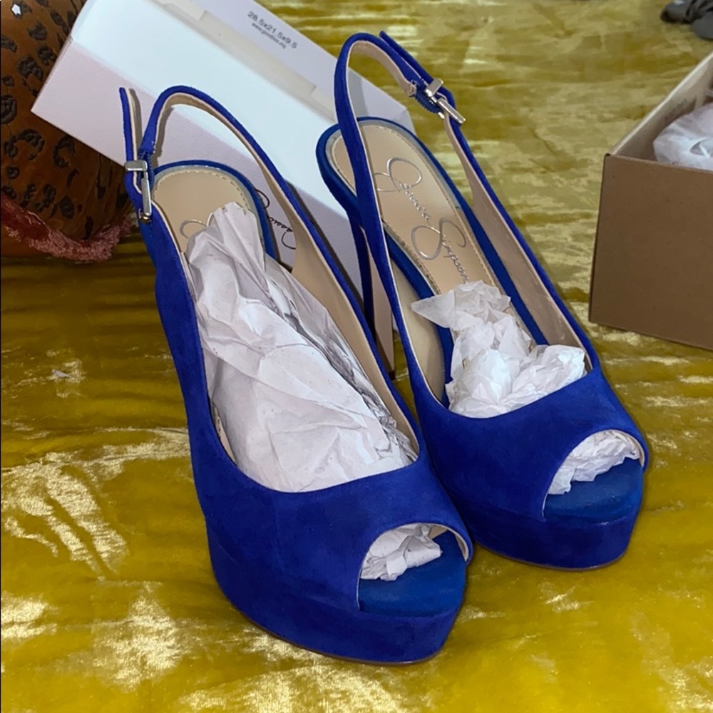 NEW Jessica Simpson Bisano Platform Pump